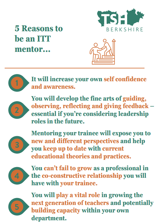 5 reasons to be an ITT mentor